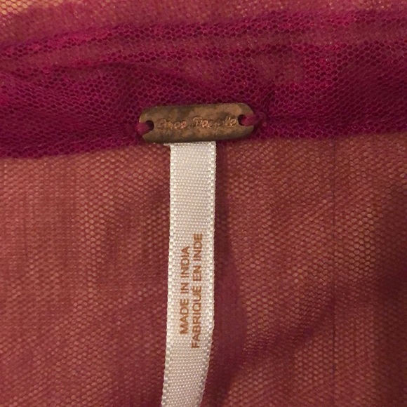 Free People mesh crop top - Picture 2 of 3